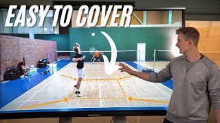 How to win against fitter Opponents  Badminton Tactics [upl. by Babby]