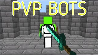 The Best PVP BOTS Addon for Minecraft PE [upl. by Kohsa]