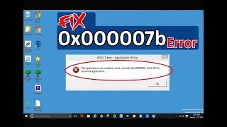 How to fix 0x000007b error in windows 7810 [upl. by Lonier]