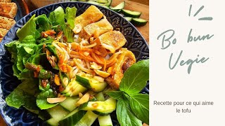 Recette Vegan  bo bun au tofu [upl. by Tamma]