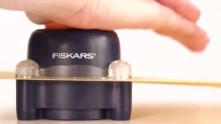 Build Your Stash and Craft supplement video How to use your Fiskars cutter [upl. by Kramer]