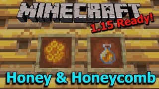 Tutorial Automatic Honey and Honeycomb Farms Minecraft 115 Ready [upl. by Barfuss479]