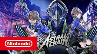 ASTRAL CHAIN  Launch trailer Nintendo Switch [upl. by Bent]