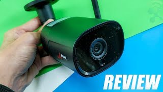 ANRAN Outdoor Security HD 1080P Wireless IP Camera Review [upl. by Hakan]