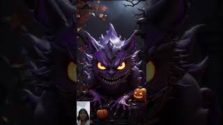 HAUNTER  EVOLUTION OF GASTLY  POKEMON pikachu evolutionpokemon gastly pokemon [upl. by Nnairet]