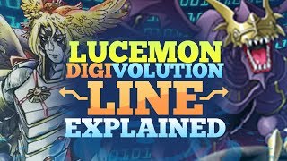 Digimon  Lucemon Digivolution Line Explained [upl. by Sill]