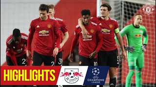 Highlights  Manchester United 50 RB Leipzig  UEFA Champions League [upl. by Niryt]