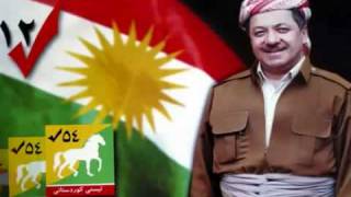 Kürtce Milliyetci Sarki  Mesut Barzani [upl. by Lilla]