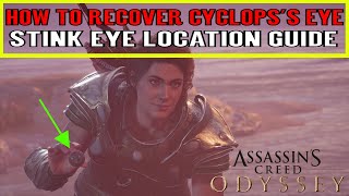 Assassins Creed Odyssey Stink Eye  How to Recover Cyclopss eye [upl. by Brink]