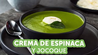 Receta de Crema de espinacas con jocoque ¡ligera y deliciosa  Kiwilimón [upl. by Ardeen557]