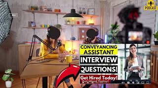 Conveyancing assistant Interview Questions and Answers  Popular Conveyancing Assistant Interview [upl. by Friend7]