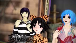 MMD AhAh Gorillaz Models Download [upl. by Dawes]