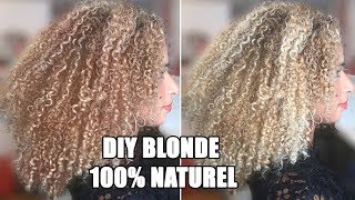 DIY ÉCLAIRCIR SES CHEVEUX NATURELLEMENT [upl. by Lancey]