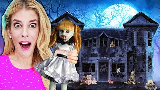 Surviving GAME MASTER in the MOST HAUNTED DOLLHOUSE Escape Room Trap [upl. by Latton]