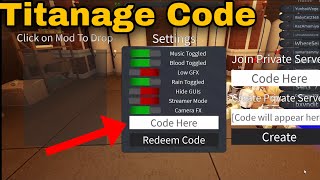 NEWTitanage First Code [upl. by Codi]