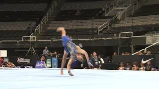 David Ramirez  Floor Exercise  2023 Xfinity US Championships  Junior Men  Day 1 [upl. by Aneis477]