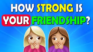 BFF Friendship Test  How Well Do You Know Your Friend ❤️ Best Friend Test [upl. by Nagaer]