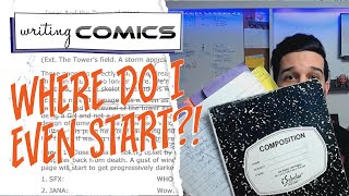 How to Write a Comic Book  Part 1 Brainstorming [upl. by Scrogan7]