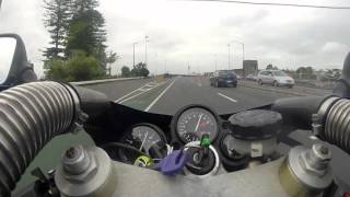 Kawasaki ZXR250 acceleration [upl. by Reviel816]