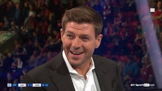 Steven Gerrards funniest moments and best lines as a BT Sport pundit [upl. by Hadlee616]