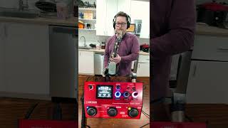 VE22 Vocal Performer Loop Demo with Sax [upl. by Uolyram]