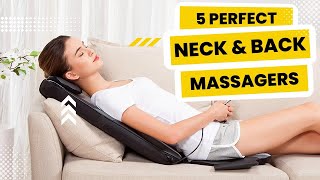 Top 5 Best Neck And Back Massagers For 2024 [upl. by Vanya]