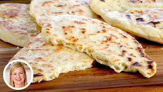 Professional Baker Teaches You How To Make NAAN [upl. by Corotto]