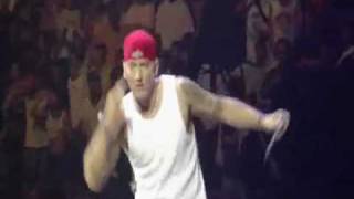 Eminem Rain Man live NYC [upl. by Parthinia]