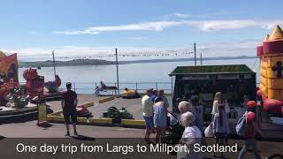 One day trip from Largs to Millport Scotland [upl. by Jem929]