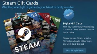 How to Send a Steam Digital Gift Card in Any Amount [upl. by Nanyk]