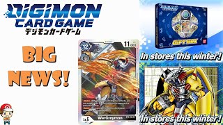 Digimon TCG Gift Box FINALLY Revealed amp New EX01 Info Digimon TCG News [upl. by Vania]