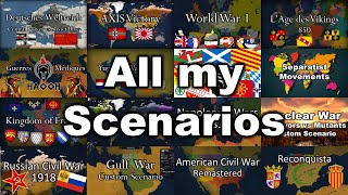 All my AOC2 Custom Scenarios 1 World Map [upl. by Oby576]