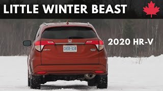 Honda HRV AWD Winter Traction Test [upl. by Indys91]