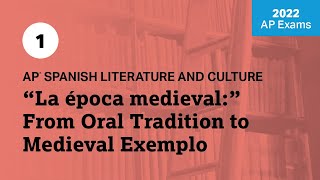 2022 Live Review 1  AP Spanish Literature  La Época Medieval [upl. by Afra]