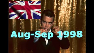 UK Singles Charts  AugustSeptember 1998 [upl. by Eilra976]