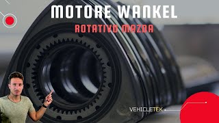 Motore WANKEL  Come funziona il ROTATIVO Mazda [upl. by Keemahs]