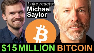 Michael Saylor Predicts 15000000 BITCOIN 500x from 30k [upl. by Leahcir]