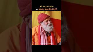 Air Force Baba at Maha Kumbh 2025 [upl. by Sekoorb268]