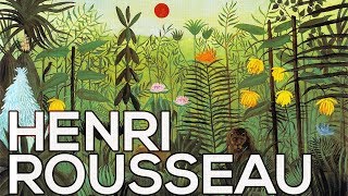 Henri Rousseau A collection of 140 paintings HD [upl. by Atalaya]