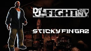 Def Jam FFNY Character Showcase  Sticky Fingaz [upl. by Enila]