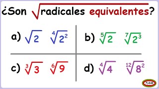 Radicales Equivalentes [upl. by Bristow]