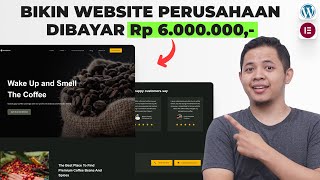 Cara Membuat Website Perusahaan Profesional Dengan WordPress [upl. by Ahsen]