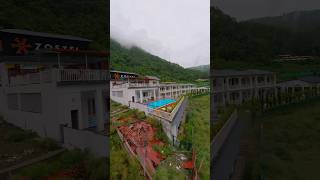 Cinematic indoor FPV at Zostel plus Rishikesh — Nature Serene Valley mountains travel vacation [upl. by Fulmis808]