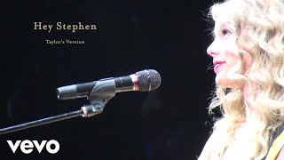 Taylor Swift  Hey Stephen Taylors Version Lyric Video [upl. by Aldrich]