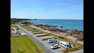 West Beach Caravan Park in Hopeman Holiday Vans Pods Lodges and Sea Front Touring Pitches [upl. by Miran]