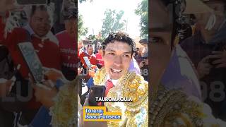 quotQue DEFIENDAN a la Tauromaquiaquot Isaac Fonseca Torero [upl. by Thomsen]