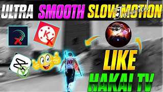 Ultra Smooth Slow Motion Tutorial  Capcut Video Editing Free FireFree Fire Video Editing Capcut [upl. by Saref]