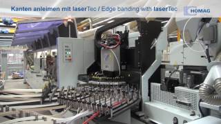 HOMAG laserTec Edgebanding Solutions [upl. by Brigham]