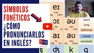 ✅ Cómo pronunciar los SÍMBOLOS FONÉTICOS en INGLÉS [upl. by Iramo387]