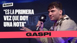 LA PRIMERA ENTREVISTA de GASPI  COSTA STREAM  BLENDER [upl. by Fionna]